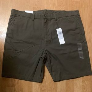 Green Calvin Klein chinos
